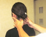 施術後の身体の状態を確認する検査